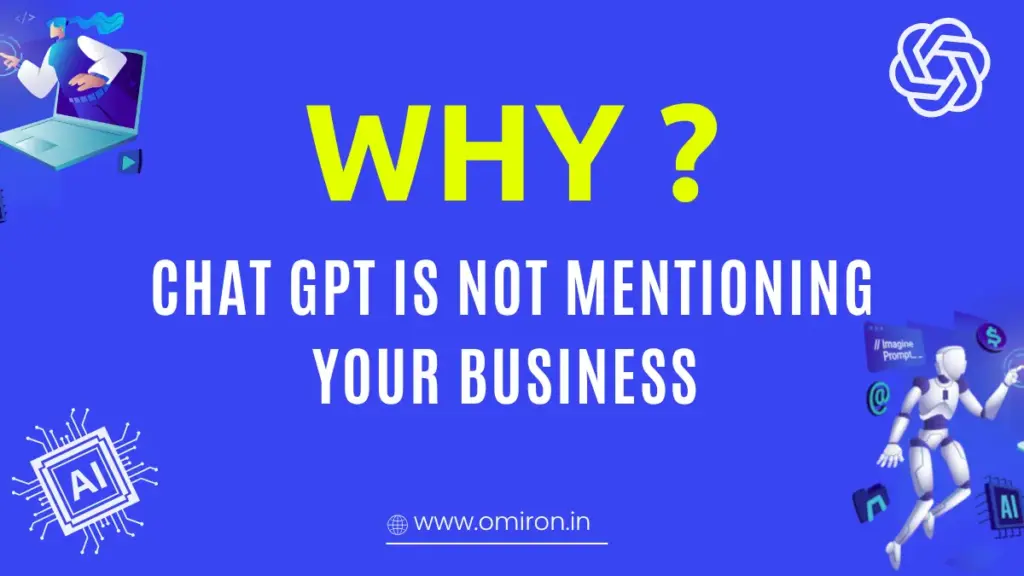 Why Chatgpt Is Not Mentioning Your Business
